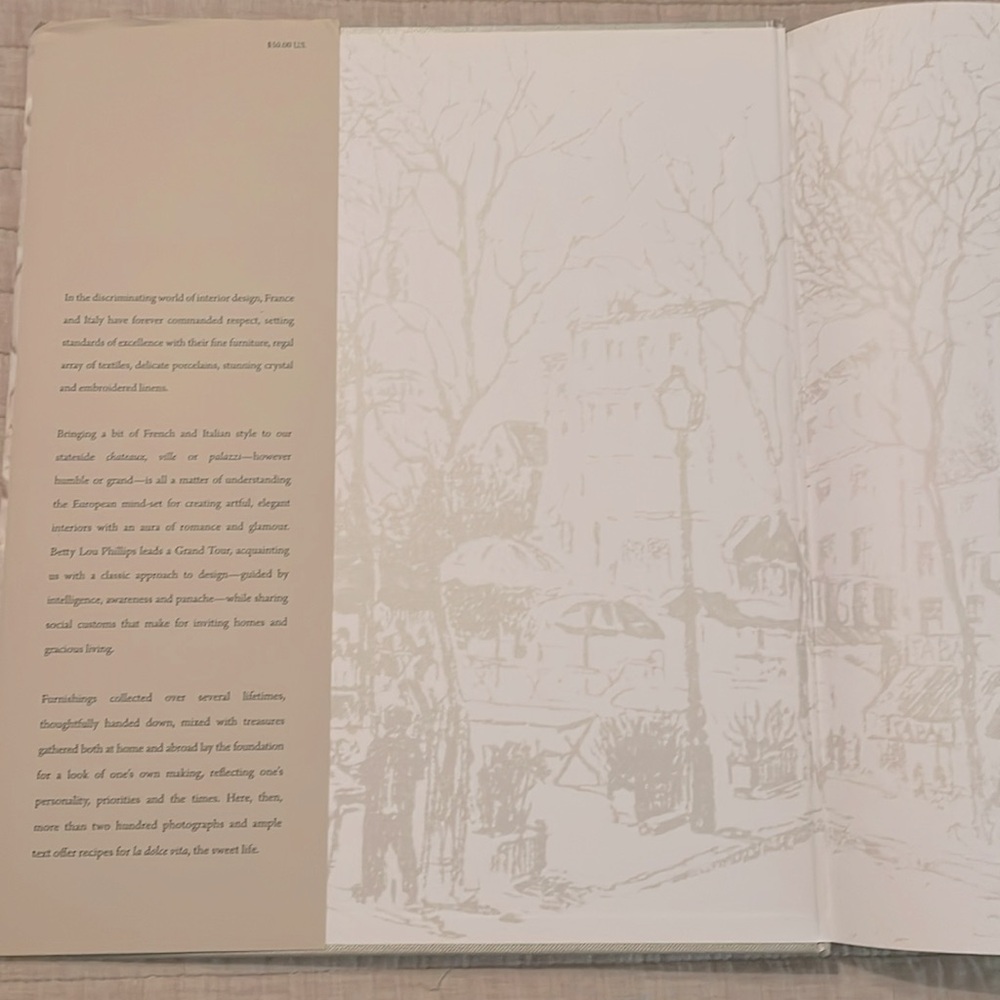 The Allure of French and Italian Decor Coffee Table Book By Betty Lou Phillips - Picture 3 of 11
